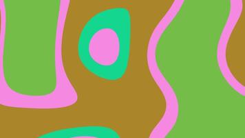 abstrakt vätska konst - en färgrik och dynamisk visuell erfarenhet. video