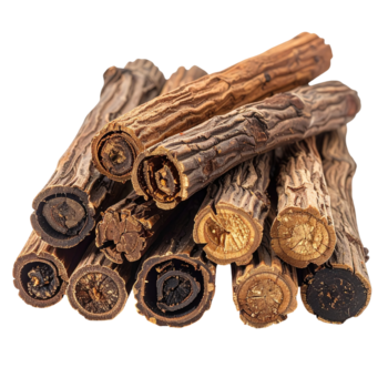 pila di invecchiato, Esposto alle intemperie albero rami con variando colori e visibile sezioni trasversali png