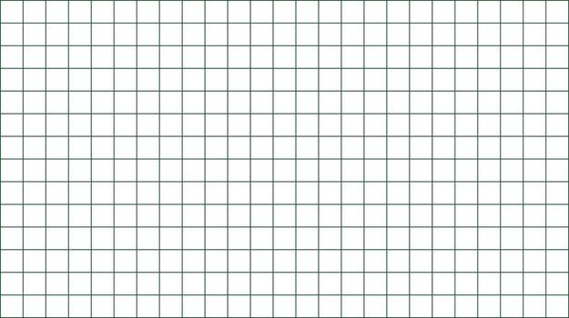 Seamless dark green and white grid pattern ideal for graph paper or technical background vector