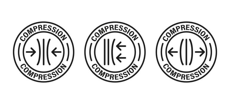 Compression rounded symbol set on label vector