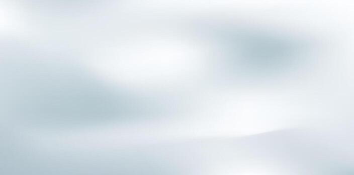 Abstract white and light gray soft gradient background with subtle blurred smooth texture vector