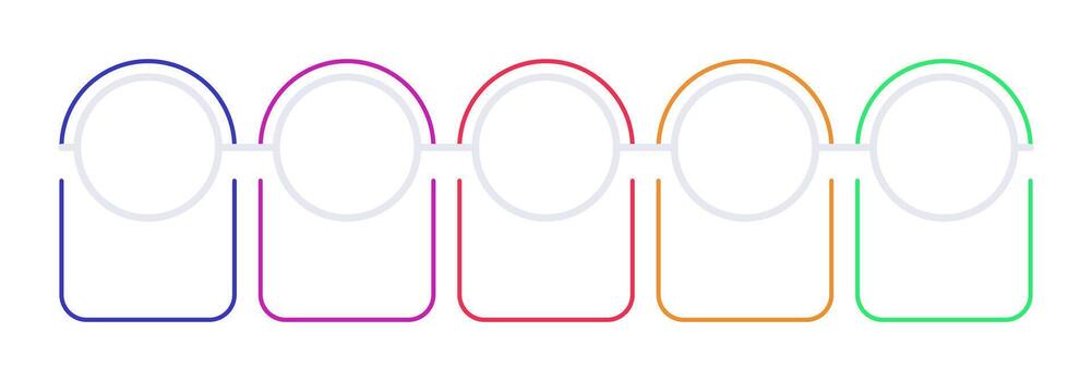 Blockchain infographic template. Crypto currency investment benefits. Finance. Data visualization with 5 steps. Empty process design. Editable blank options info graphics vector