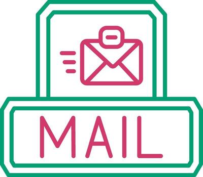 Mail Inbox Access Illustration vector