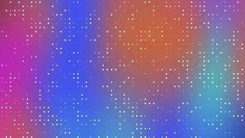 Abstract Colorful Dotted Background with Gradient Hues and Patterns. video