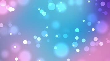abstrakt bokeh lampor bakgrund animering slinga . video