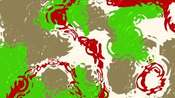 Abstract Art - A Dynamic Display of Color and Form. video