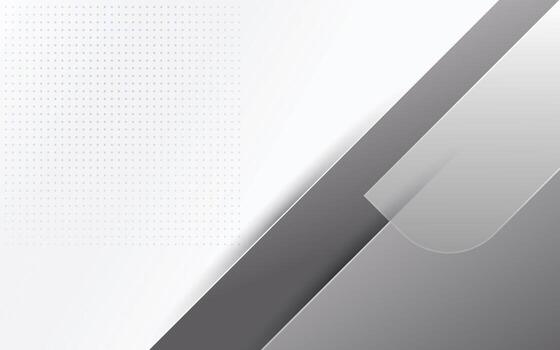 simple modern abstract white and gray background design template vector
