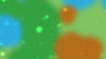 abstrakt färgrik bakgrund med bokeh effekt och mjuk ljus. video