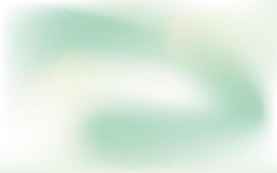 Green blurred abstract background with soft gradients and smooth transitions vector