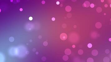 abstrakt bokeh lampor bakgrund animering slinga. video
