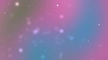 abstrakt bokeh lampor bakgrund med mjuk rosa och kricka lutning. video