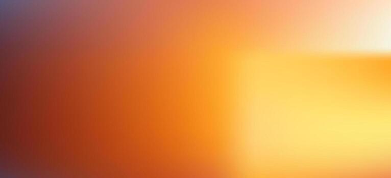 Gradient abstract background, orange and blue color. Autumn warm red orange brown gradient background. Template colored blurred gradation. Minimal fall smooth gradation. abstract vector