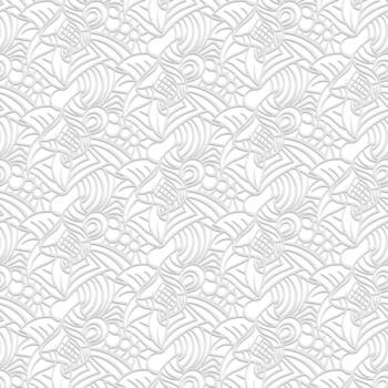abstract hand-drawn pattern, waves background. Can be used for wallpaper, pattern fills vector