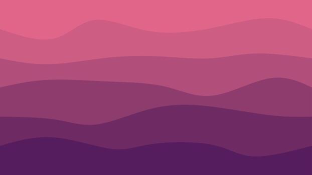 purple layered background with smooth wavy lines in blue ocean gradient tones. vector