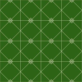 sin costura resumen geometría modelo textil línea en verde antecedentes. vector
