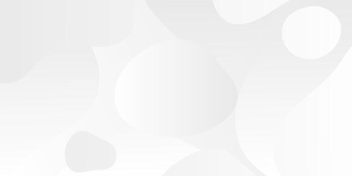 White Gradient Abstract Background with Smooth Organic Shapes vector