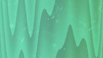 abstrakt grön textur - vågig rader och mönster. video