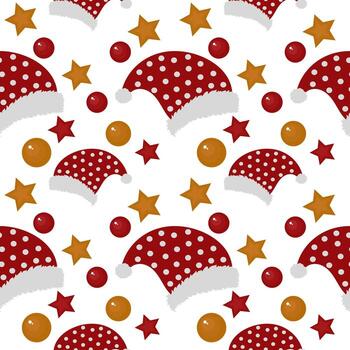 sin costura modelo con Navidad tema Pro versión vector