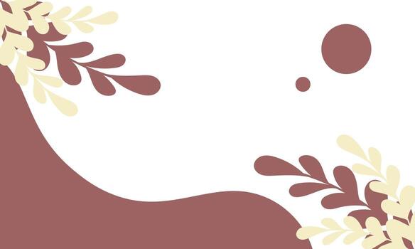 a simple background with a natural theme free version vector