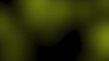 glatt Gelb Licht Grün animiert Hintergrund abstrakt Grafik Digital Design verschwommen Sanft Gradient visuell Vorlage mit Beleuchtung fließend Über ein dunkel Oberfläche Textur Bewegung zum kreativ Projekt video