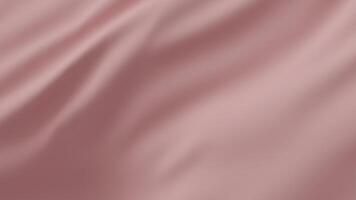 mjuk röd ark tyg vinka försiktigt i slät rörelse skapande lugna elegant minimal bakgrund textur med naturlig veck, eleganta pastell tona avkopplande estetisk idealisk för design, , eller dekoration video
