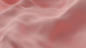 mjuk röd rosa silke tyg försiktigt porlande slät vågor skapande elegant minimal bakgrund textur symboliserar friskhet lugna avslappning och lyx estetisk idealisk för design, , eller dekor teman video