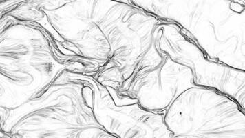 abstrato desenhando Preto e branco fundo cobertura Projeto textura imagens de vídeo. video