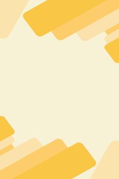 Abstract Yellow portrait background geometry shape with white space for text or orange backdrop wave for flyer presentation slide vector