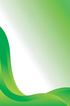 Abstract green gradient portrait background with geometry shape or soft backdrop wallpaper for flyer banner presentation slide vector