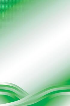 Abstract green gradient portrait background with geometry shape or soft backdrop wallpaper for flyer banner presentation vector