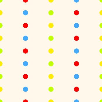 para niños multicolor sin costura modelo de brillante pequeño puntos en un retro antecedentes vector