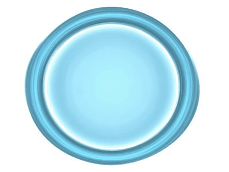 blu circolare telaio con raggiante leggero effetto, astratto disegno, moderno stile, digitale arte, adatto per sfondi o grafico elementi, futuristico e vivace aspetto png