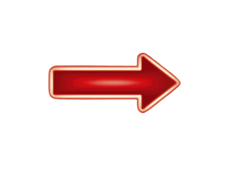 röd pil ikon, glansig stil, isolerat på transparent bakgrund, Begagnade för riktning, navigering, eller gränssnitt design, med modern och vibrerande utseende png