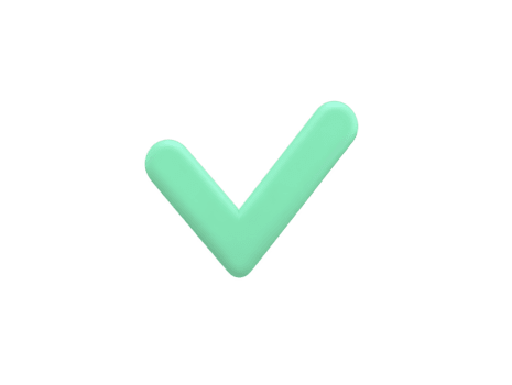 grön kolla upp märke, 3d stil, isolerat på transparent bakgrund, symboliserar godkännande, Framgång, eller Bekräftelse, med modern och minimalistisk design för digital eller skriva ut använda sig av png