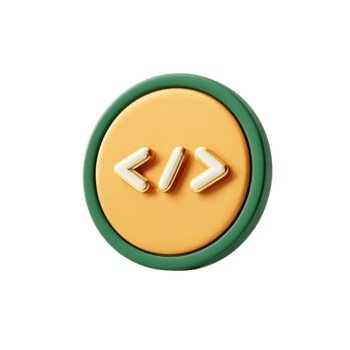 brillante codificación etiqueta icono, dorado web desarrollo símbolo en transparente antecedentes png