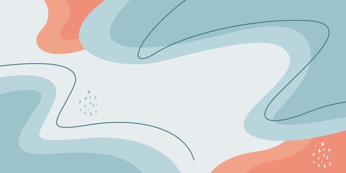 Flowing Shapes of Modern Design Background vector