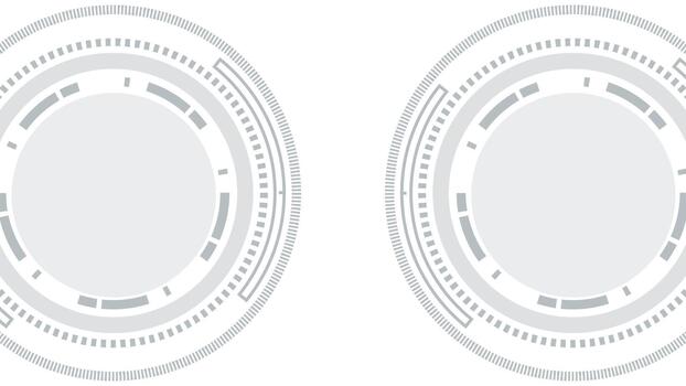 de temática tecnológica antecedentes diseño con limpiar y moderno futurista circulo elementos. vector