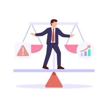 Risk Analysis, identifying threats and minimizing losses vector