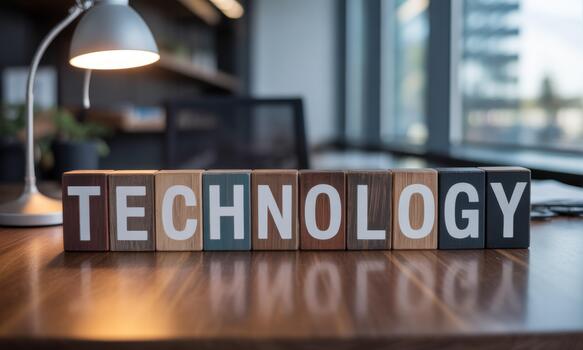 tecnología bloquear en escritorio con lámpara foto