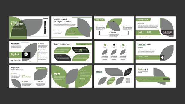 infographic elements for presentation slides, annual report, business marketing, brochure, flyers, web design vector