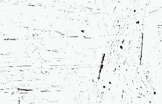 Grunge texture featuring uneven surface with scratches and speckles in black and white for creative design projects vector