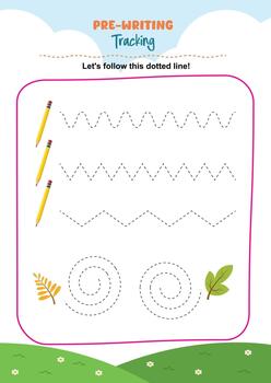 hojas de trabajo o actividad hojas para aprendizaje ejercicios para niños y preescolares, aprender a escribir y rastro líneas con punteado patrones vector