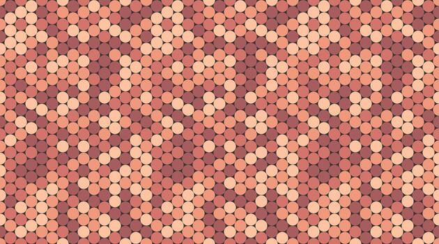 Abstract earthy tone circle pattern. Geometric design with subtle diagonal lines, perfect for backgrounds, textures, or website design. Creates a modern, sophisticated aesthetic. vector