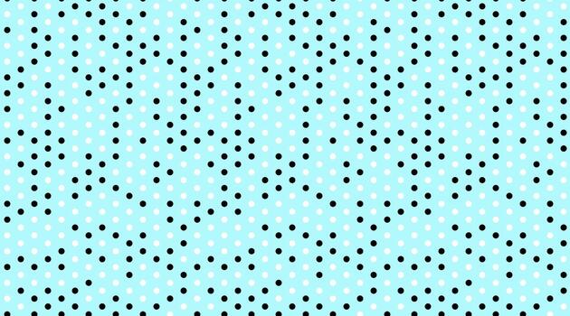 resumen pastel azul antecedentes con un repitiendo modelo de negro y blanco polca puntos ideal para sitio web pancartas, social medios de comunicación publicaciones, o textil diseño. vector