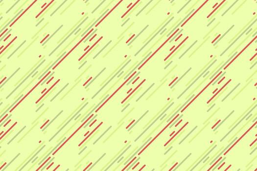 Dynamic abstract background with diagonal lines in muted greens and reds. Perfect for website banners, presentations, or textile designs. Evokes speed, technology, and modern aesthetics. vector