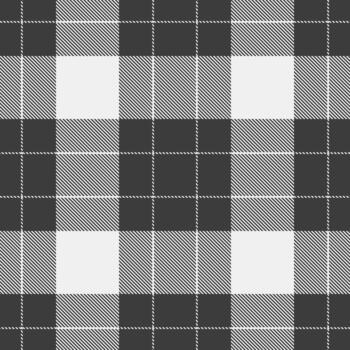 clásico gris y blanco tartán patrón, ideal para antecedentes, textiles, o diseño elementos. sin costura textura proporciona un eterno y versátil estético. vector