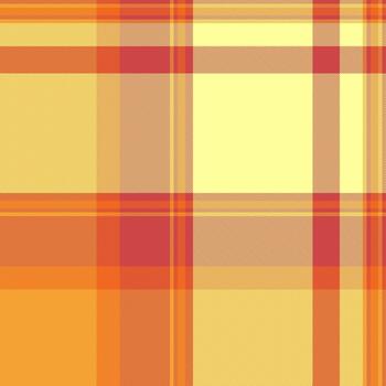 Warmtoned plaid pattern. Abstract textile design with intersecting lines, perfect for backgrounds, textures, or fashionrelated projects. Cozy and versatile. vector