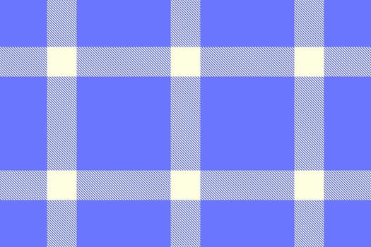 Seamless tartan pattern. Blue and cream fabric texture. Ideal for textile designs, backdrops, or digital paper. Calming visually appealing aesthetic. vector