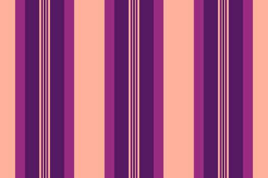 Vertical stripes in peach and purple tones create a visually appealing pattern. Suitable for textiles, wallpaper, fashion, or graphic design backgrounds. Dynamic and vibrant. vector