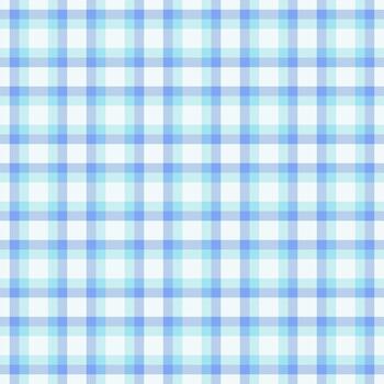 Seamless plaid pattern. Light blue and white check design. Great for textiles, backgrounds, or adding a cozy, traditional feel to creative projects.Versatile design element. vector